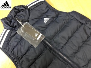 ・スピード発送 adidas Golf(アディダスゴルフ) 秋冬 エッセンシャルズ 軽量保温 ダウンベスト IZG11(legink)Ｌ