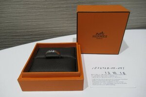 HERMES エルメス ヘラクレス リング K18WG #51 10号 シルバー 指輪 リング ジュエリー BOX付 ランクA BRJ・ジュエリー