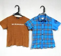 BURBERRY LONDON　キッズ　シャツ　半袖　他2点セット