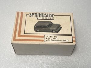 SPRINGSIDE MODELS MINI CLUBMAN ESTATE ミニクラブマン スプリングサイド メタルキット 未組立