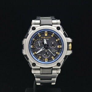 １円～ 超美品 700本限定 CASIO カシオ G-SHOCK MT-G MTG-G1000SG-1A2JF SS・樹脂 メンズ GPS電波ソーラー 箱保取 定価17.2万