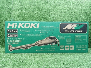 未使用 HIKOKI ハイコーキ 36V コードレスクリーナ 本体のみ 集じん機 掃除機 R36DA(NN)