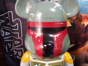 メディコム・トイ BE@RBRICK ベアブリック 1000％ スター・ウォーズ STAR WARS ボバ・フェット　61FDI00