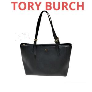 【A4サイズ収納】トリーバーチ 　TORY BURCH 　トートバッグ　 レザー