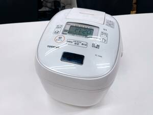 RC-10RM-W 東芝 TOSHIBA IH炊飯ジャー 炊飯器 (5.5合炊き)　2019年製 通電確認済み 動作品 中古（ス053）