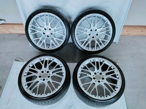 送安良品メルセデス ベンツ本物Carlsson 1/10X RSF FLOW FORGED カールソンタイヤバリ山W212 S205 W205 W206 Cクラス W218 SLK R231PCD112