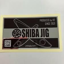 ①【送料110円～】ステッカー　SHIBA JIG　シバジグ【新品未使用】ステッカー・シール