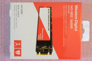 M.2 2280 SATA SSD Western Digital WD RED SA500 WDC WDS100T1R0B-68A4Z0 1TB 1個