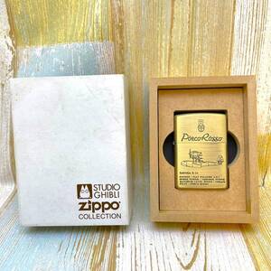 未使用★紅の豚 サボイア SAVOIA S-21 2015年製 ZIPPO ジッポー ライター STUDIO GHIBLI★ スタジオジブリ 二馬力 宮崎駿 シリアルナンバー