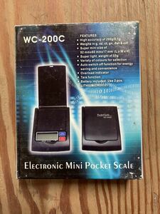 Electronic Mini Pocket Scale　WC-200C