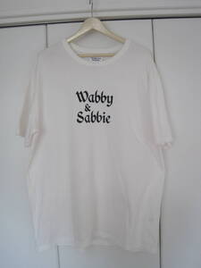 タコマフジレコード TACOMA FUJI RECORDS Wabby & Sabbie by FERNAND WANG designed by Jerry UKAI ジェリー鵜飼　Tシャツ　XL　