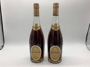 【未開栓】2本まとめ売り CAMUS VSOP de LUXE カミュ デラックス 700ml 40% ブランデー お酒 T241130