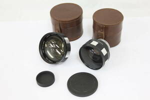 【訳あり品】 アイレス Aires Wide Lens 5cm:3.6cm / 5cm:9cm レンズ2本セット v9579