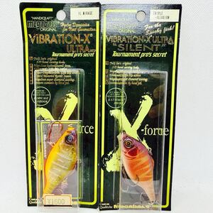 送料無料・新品『メガバス バイブレーションX ウルトラ (サイレント) 2個セット』Megabass VIBRATION-X ULTRA SILENT