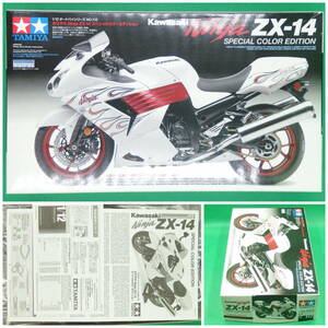 タミヤ【オートバイシリーズ】No.112▼1/12 カワサキ Ninja ZX-14 KAWASAKI Ninja ZX-14 スペシャルカラーエディション【未開封・未組立】