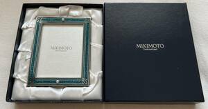 ☆新品☆未使用　MIKIMOTO ミキモト フォトフレーム クリスタルラッカー フォトスタンド 写真立て 外箱あり