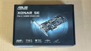 ASUS Xonar SE 開封済み未使用品 サウンドカード 付属品完備