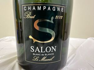 2012年SALONシャンパーニュ・木箱入り・美品750mlフランスシャンパーニュ・人気商品