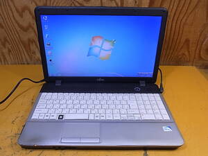 □Cb/221☆富士通 Fujitsu☆15.6型ノートパソコン☆LIFEBOOK A512/FX☆Win7☆Celeron B730 1.80GHz☆メモリ2GB☆HDD 320GB☆ジャンク