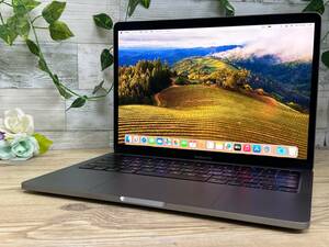 【美品♪】Apple MacBook Pro 2020【Core i7(1068NG7)2.3GHz/RAM:16GB/SSD:512GB/13.3インチ]Sonoma スペースグレー 動作品