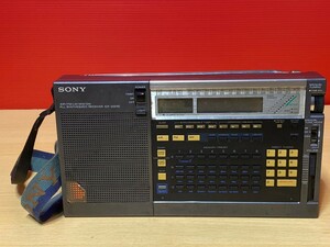 SONY／ ソニー　AIR/FM/LW//MW/SW 受信機　ラジオ　ICF-2001D　日本製　動作未確認!