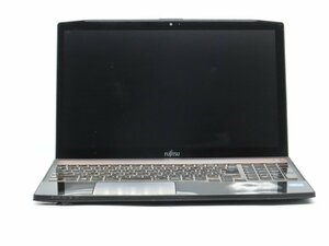 中古　FMV　AH78/JA　CORE3世代i7　　15型 ノートパソコン　　通電しません　本体止めネジ欠品　　詳細不明　　ジャンク扱い 　