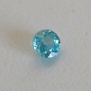 【送料無料】天然ブルージルコン　ルース　約0.99ct