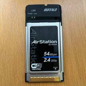 無線 LANカード BUFFALO Air Station WLI-CB-G54