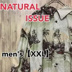 ●A97【US輸入】NATURAL ISSUE 半袖総柄 men