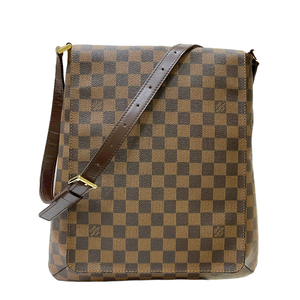 ルイ・ヴィトン LOUIS VUITTON ミュゼット スペシャルオーダー N51302 エベヌ ダミエ・キャンバス ユニセックス ショルダーバッグ 中古