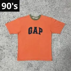 90s OLD GAPリンガーTシャツarchiveテックy2kヴィンテージ古着