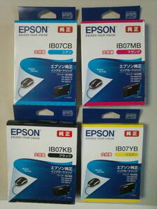 IB07CL4B 期限2026年 純正 大容量 EPSON エプソン マウス PX-M6010F PX-M6011F PX-S6010 IB07KB IB07MB IB07YB IB07CB 