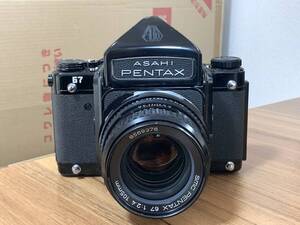 PENTAX 67 / smc PENTAX 67 1:2.4 105mm 中古カメラ【福CR-376】