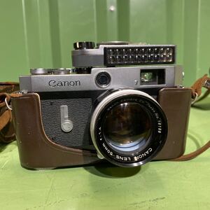 Cannon キヤノン フィルムカメラ P型 CAMERA COMPANY INC. P 50mm レジンファインダー カメラ 動作未確認 管理番号01221718