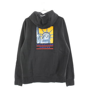 19AW×THE NORTH FACE Statue Of Liberty Hooded Sweatshirt NT61906I ×ザ ノースフェイス フード スウェット パーカー ブラック