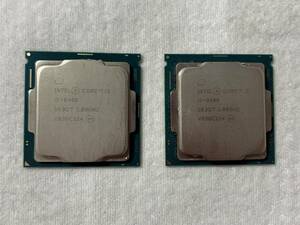 ★INTEL CORE　 i5-8400　2.80GHZ　2個まとめて！