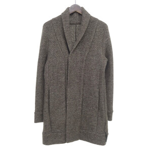 【特別価格】STRUM Itarian?Mohair?Jersey?Knit?カーディガン ブラウン サイズ メンズS