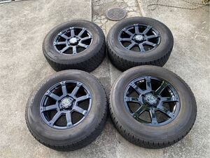 ○A7659 ROKKELLY MX 632 PCD127 18X8J 50 285/60R18 18インチタイヤホイールセット○