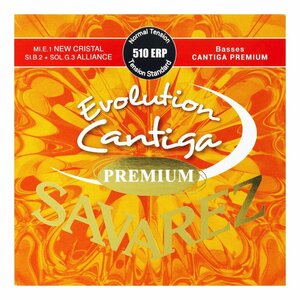 ★SAVAREZ 510 ERP ×1 Normal tension Evolution Cantiga PREMIUM クラシックギター弦★新品送料込/メール便