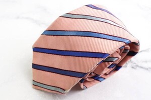 ポールスミス ストライプ柄 ライン柄 ブランド ネクタイ メンズ オレンジ Paul Smith