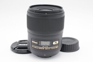 ■ほぼ新品■ Nikon AF-S Micro 60mm F2.8G ED #48a14