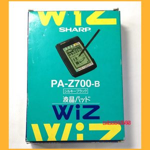 ●PDA●SHARP WiZ 液晶パッド PA-Z700 もともと新品 シルキーブラック シャープ ウイズ●