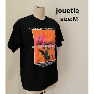 jouetie ジュエティ Tシャツ ブラック レディース Ｍ 半袖 トップス