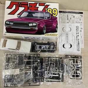 M452-T27-314 プラモデル AOSHIMA アオシマ 1/24スケール 日産 ケンメリ 2Dr グラチャン89 No.1 未組み立て品 玩具