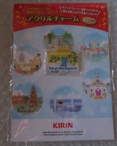 KIRIN オリジナル 東京ディズニーリゾート アクリルチャーム キーホルダー 赤パッケージ ・モンスターズ・インク ♪