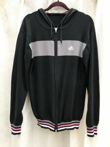 adidas アディダス ニットパーカー M