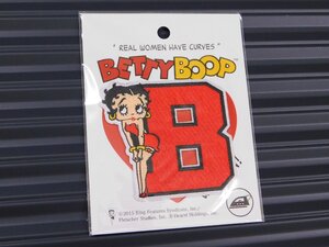 ◆送料\110◆【Betty Boop・ベティちゃん③】※《アイロン刺繍ワッペン》　アメリカン雑貨　刺繍ワッペン　アイロンワッペン