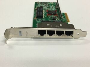 【即納】 Broadcom IBM 1GbE クアッドポート PCIe イーサネットカード 00E2872 BCM95719A1904G 5899 【中古パーツ/現状品】 (SV-B-294)