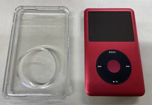 ジャンク 改造品/iPod classic・ケース交換・Bluetooth内臓・SSD交換品/ケーブル付き