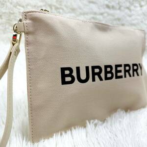 1円【新品未使用】 バーバリー BURBERRY セカンドバッグ クラッチバッグ ポーチ ビジネス メンズ ロゴ 金 金具